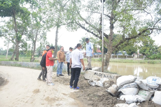 BWS Sumut II turun langsung mengatasi persoalan banjir di Tebing Tinggi