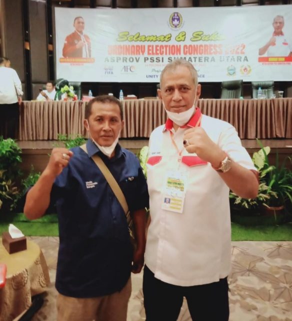Kodrat Shah kembali di percaya memimpin Asprov PSSI Sumut