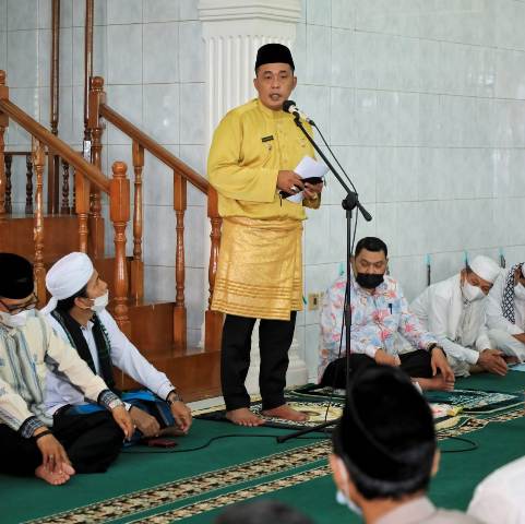 Wakil Wali Kota Medan, Aulia Rachman, pada safari jumat di Jalan Bajak V, Kelurahan Harjosari
