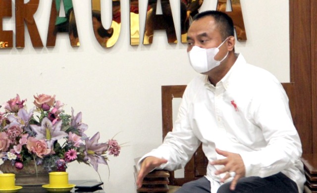 Ketua PWI Sumut, Farianda Putra Sinik