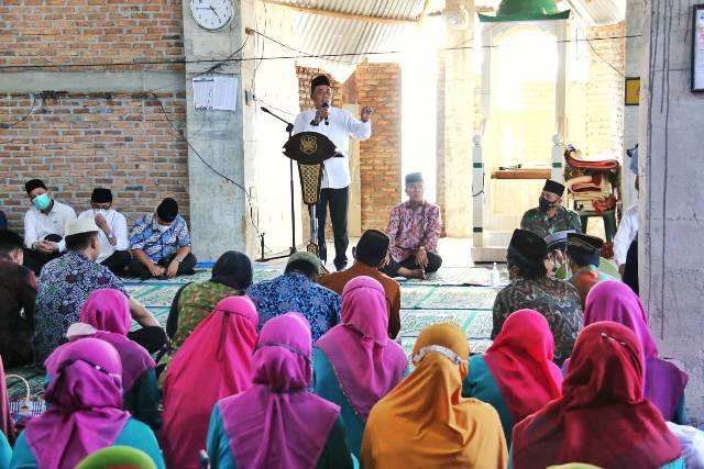 Wakil Wali Kota Medan, Aulia Rachman, safari Ramadhan di Masjid Al Ikhlas Medan Tuntungan
