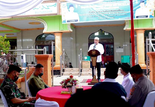 Wakil Wali Kota Medan, Aulia Rachman, safari ramadhan di masjid baiturrahim, Jalan Kakap Belawan