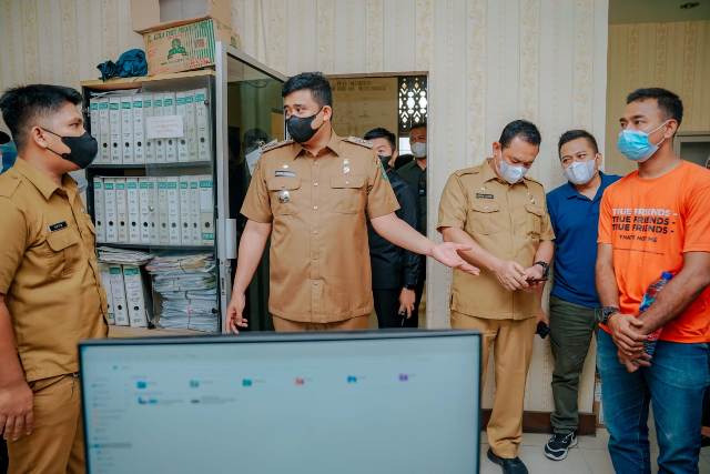 Wali Kota Medan, Bobby Nasution, sidak ke Puskesmas