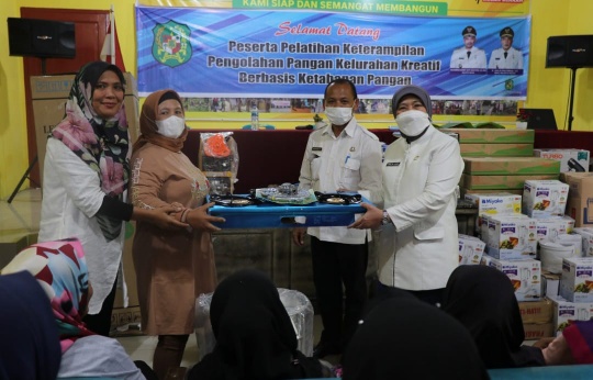 Dinas Ketapang Medan memberikan bantuan kepada UMKM