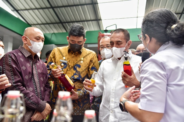 Gubernur Sumut, Edy Rahmayadi, mengunjungi PMKS