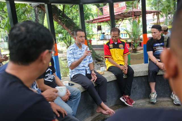 Wagub Sumut, Musa Rajekshah, berbincang santai dengan komunitas VW