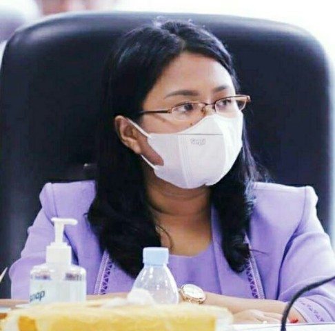 Anggota DPRD Medan Fraksi PDIP, Margaret MS 1