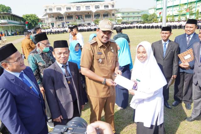 Wali Kota Medan, Bobby Nasution, menjadi Irup di Ponpes Raudhatul Hasanah