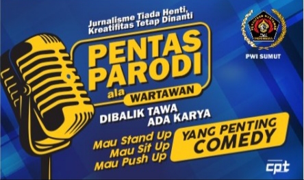 Logo standup comedy PWI Sumut