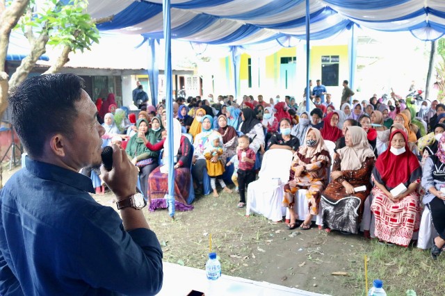 Wakil Ketua DPRD.Medan, Bahrumsyah, Sosper IX di Marelan
