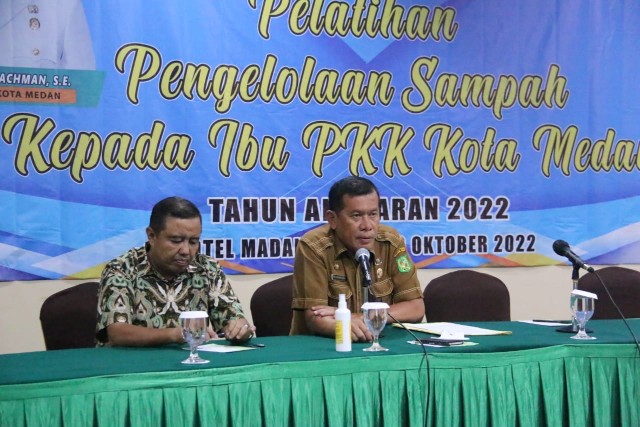 DKP Kota Medan menggelar pelatihan pengelolaan sampah