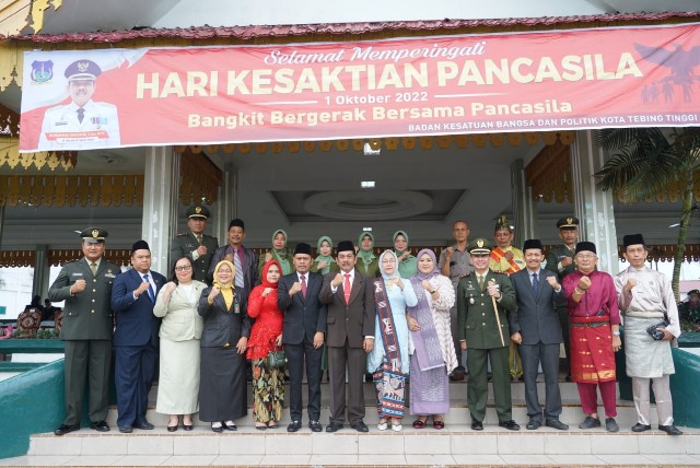 Pemkot Tebingtinggi Peringati Hari Kesaktian Pancasila