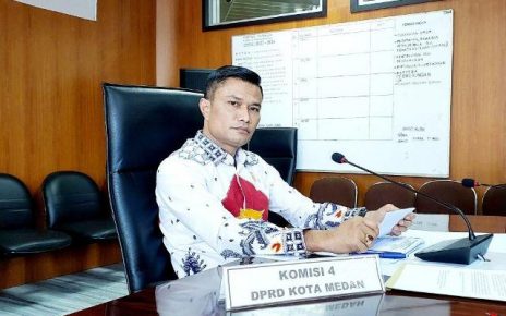 Anggota DPRD Medan Fraksi Gerindra, Haris Kelana Damanik