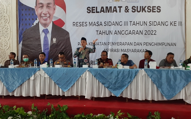 Anggota DPRD Medan Fraksi PAN, Sudari, melaksanakan Reses III Masa Sidang III TA 2022 di Tangkahan
