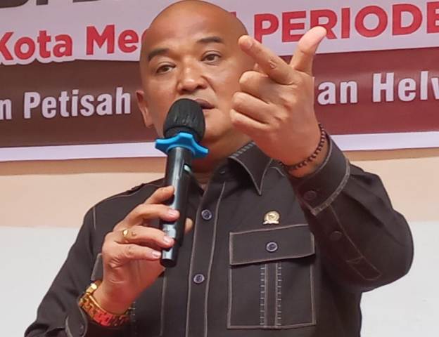Anggota DPRD Medan Fraksi PDIP, Robi Barus