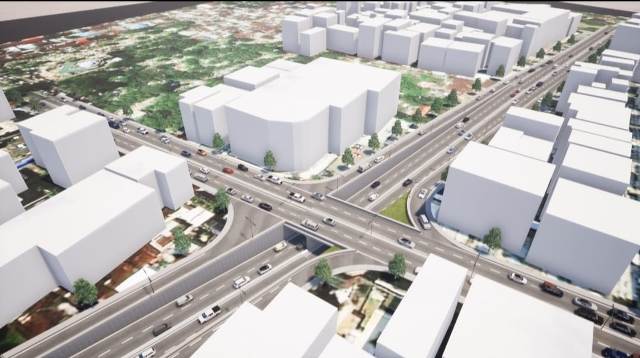 Rencana underpass yang akan dibangun di Kota Medan