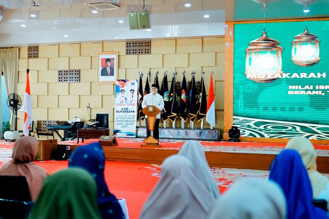 Kadis Pendidikan Sumut, Asren Nasution, membuka muzakarah GPAI Sumut