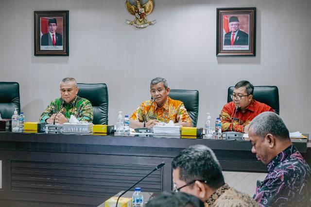 Sekda Kota Medan, Wiriya Alrahman, memimpin Rakor penanganan stunting di Kota Medan