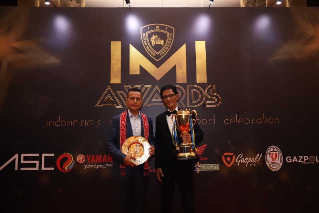 Wagub Sumut, Musa Rajekshah, menerima IMI Award 2023