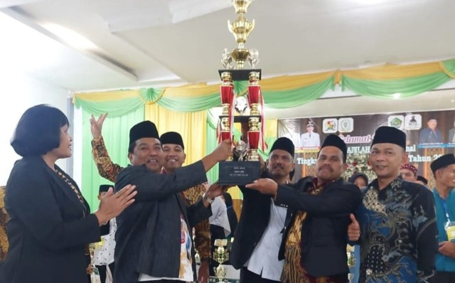 Kecamatan Berastagi juara umum MTQ tingkat Kabupaten Karo