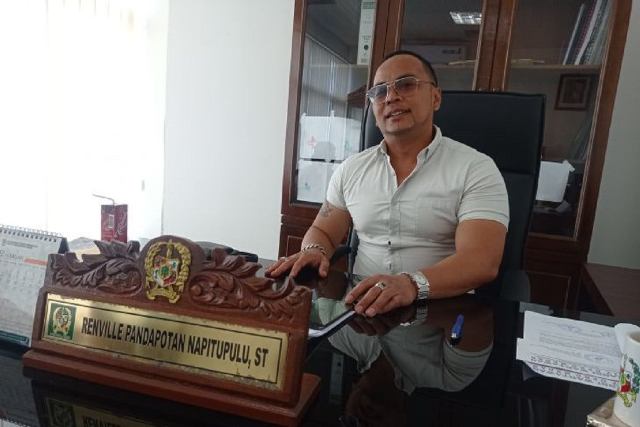 Anggota DPRD Medan Fraksi Hanura, PSI, PPP, Renville P Napitupulu