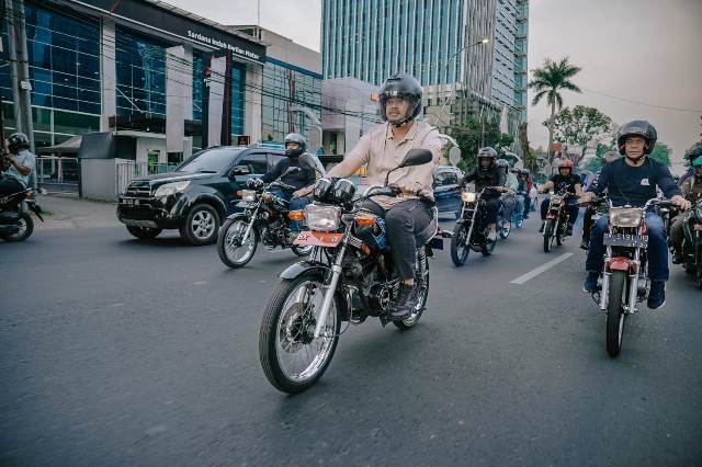 Wali Kota Medan, Bobby Nasution, saat ngabuburit