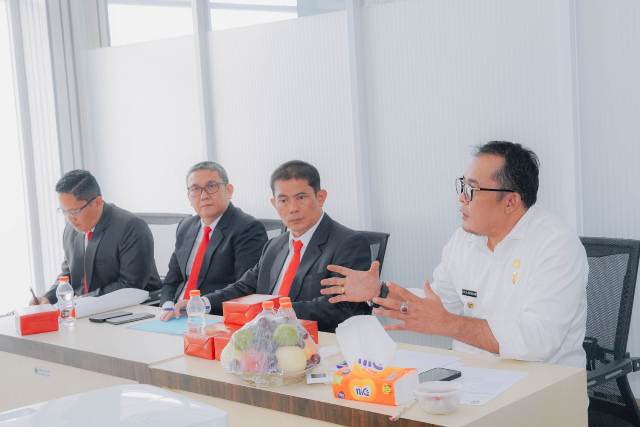 Wakil Wali Kota Medan, Aulia Rachman saat menjadi mentor dalam Evaluasi Rancangan Proyek Perubahan PKN