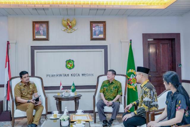 Jajaran Pemkot Medan rapat persiapan pelaksanaan HUT Kota Medan ke 433 (2)