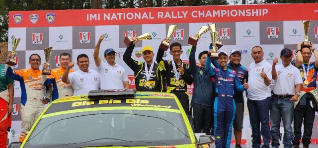 Wagub Sumut, Musa Rajekshah, menutup Kejurnas KFC Danau Toba Rally 2023
