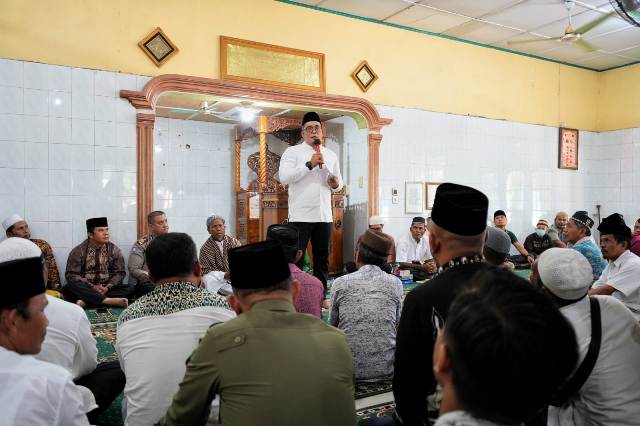 Wakil Wali Kota Medan, Aulia Rachman, safari jumat di Masjid Silaturahim Medan Denai