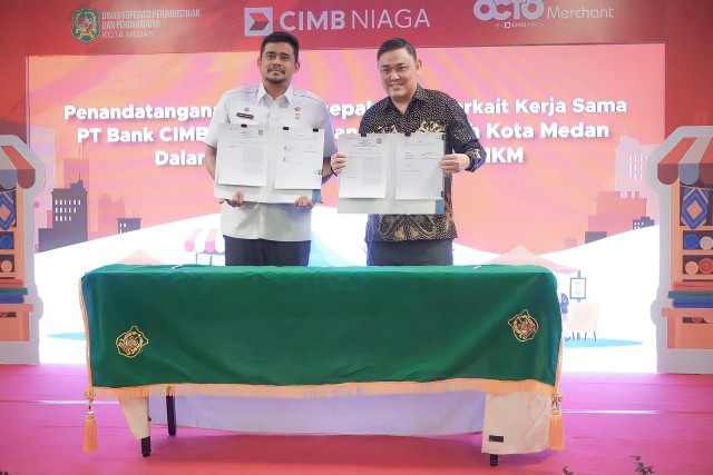 Pemkot Medan dan CIMB Niaga teken kerjasama digitalisasi UMKM 1
