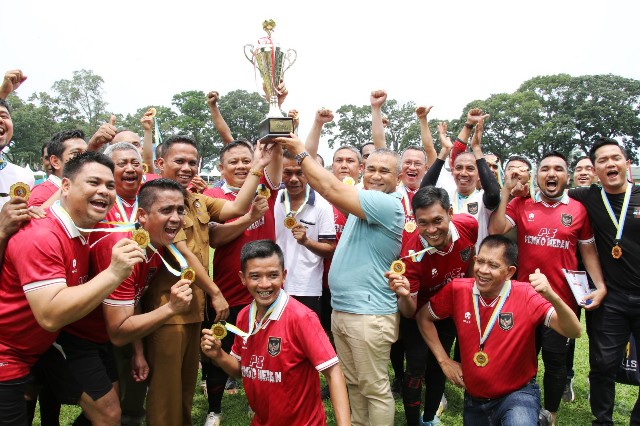 Pemkot Medan juara turnamen Apeksi wilayah I