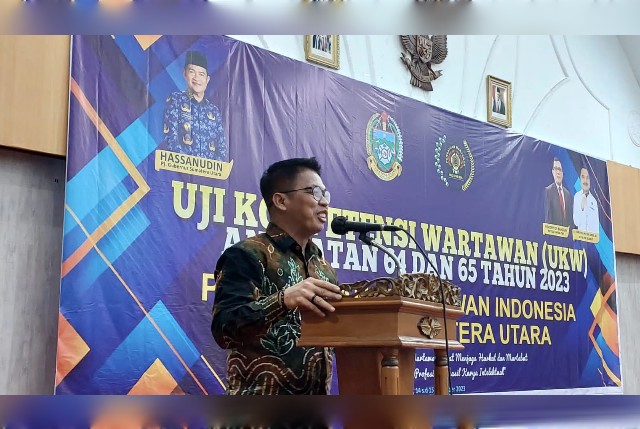 Direktur UKW PWI Pusat, Firdaus Komar