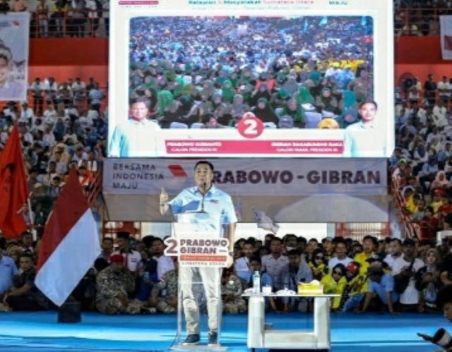 Ketua TKD Prabowo-Gibran Sumut, Ade Jona Prasetyo