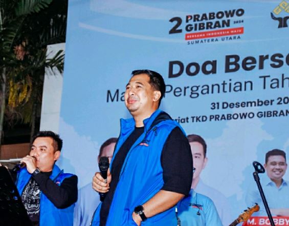 Ketua TKD Prabowo-Gibran Sumut, Ade Jona Prasetyo