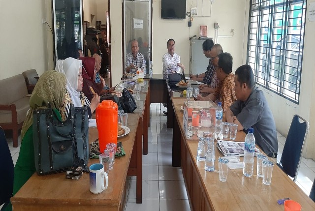 Rapat pengurus PWI Sumut dalam rangka persiapan pelaksanaan UKW