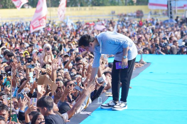 Calon Wakil Presiden nomor urut 02, Gibran Rakabuming Raka