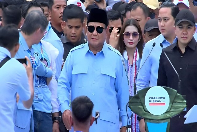 Kampanye akbar Prabowo-Gibran di GBK