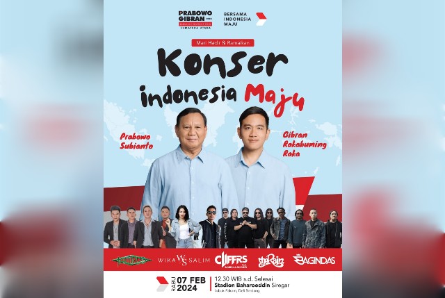 Konser Indonesia Maju di Lubuk Pakam