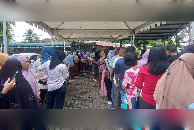 Masyarakat ramaikan GMP Kota Tebingtinggi