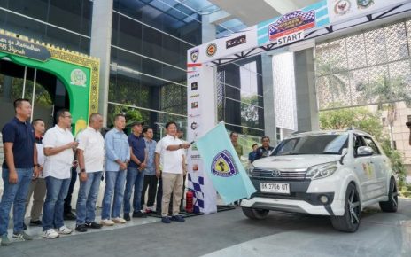 Pj Gubernur Sumut, Hassanudin, buka Kejuaraan Wisata Rally Ramadhan 2024