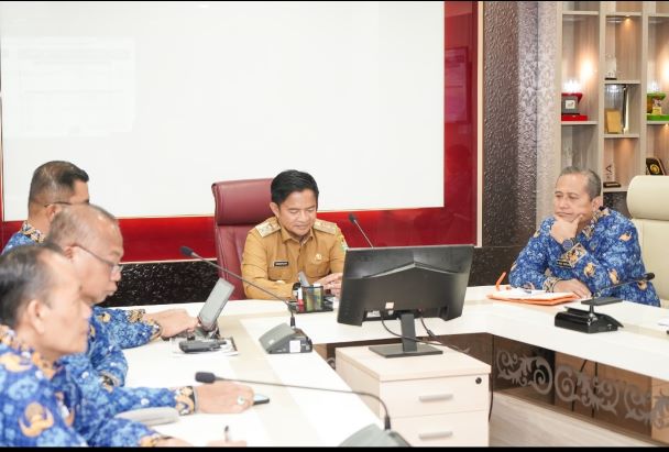 Pj Gubernur Sumut, Hassanudin, ikuti Rakor Pengendalian Inflasi Daerah Bersama Mendagri Tito Karnavian secara virtual