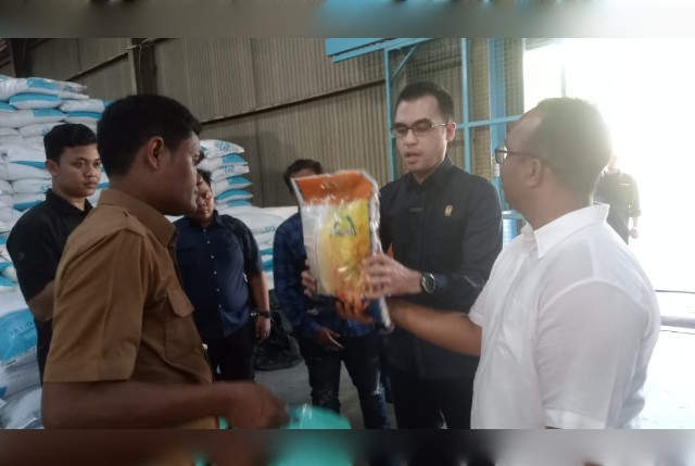 Komisi 3 DPRD Medan sidak ke Bulog