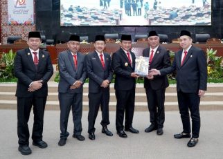 Pj Gubernur Sumut, Hassanudin, sampaikan LKPj 2023 ke DPRD