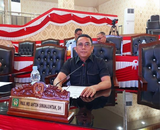 Anggota DPRD Medan Fraksi PDI Perjuangan, Paul MA Simanjuntak