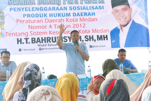 T. Bahrumsyah gelar Sosper ke VI TA 2024 di Komplek BTN Medan Labuhan