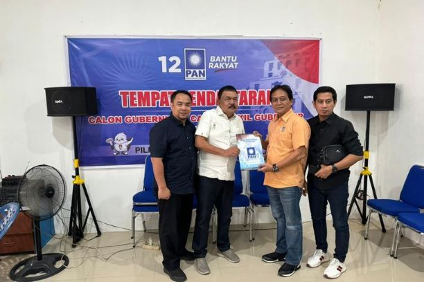 Tim Pemenangan Bobby Nasution ambil formulir ke PAN