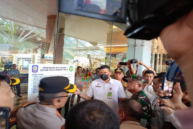 Wali Kota Medan, Bobby Nasution, segel lagi Mal Center Point