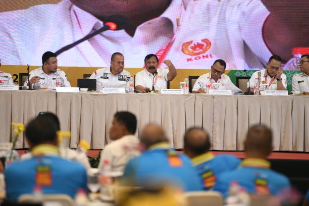 CDM Meeting II PB PON dengan perwakilan kontingen di Medan