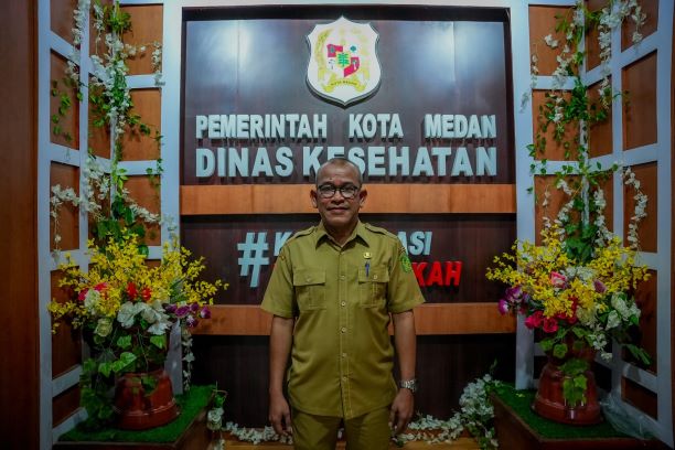 Kabid Yankes Dinas Kesehatan Kota Medan, dr. Surya Syahputra Pulungan, M. Kes